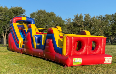 50 foot obstacle course outside