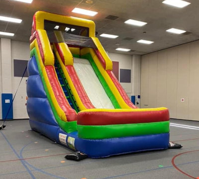 Bounce house slide